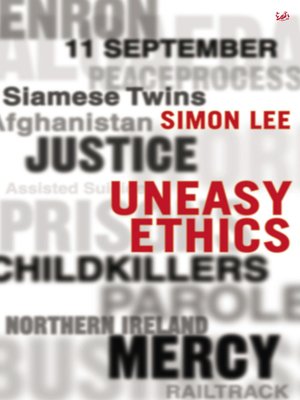 cover image of Uneasy Ethics